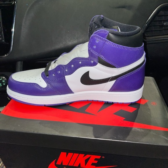 Jordan 1 Court Purples